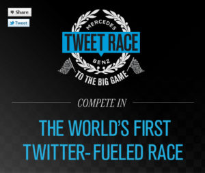 Mercedes-Benz Tweet Race